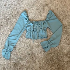 Luca and Grae cropped top